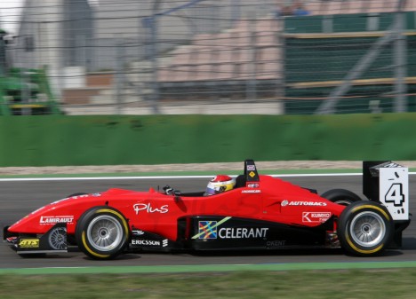 James Rossiter sejrede i det andet løb foran sin holdkammerat, Loic Duval (Foto: F3euroseries)